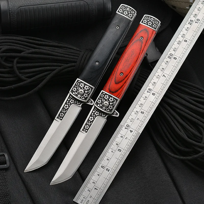 22.8CM-56HRC Outdoor Knife 3CR13 High Hardness Multi-function Folding Knife Camping Survival Hunting Knifes
22.8CM-56HRC Outdoor Knife 3CR13 High Hardness Multi-function Folding Knife Camping Survival Hunting Knifes