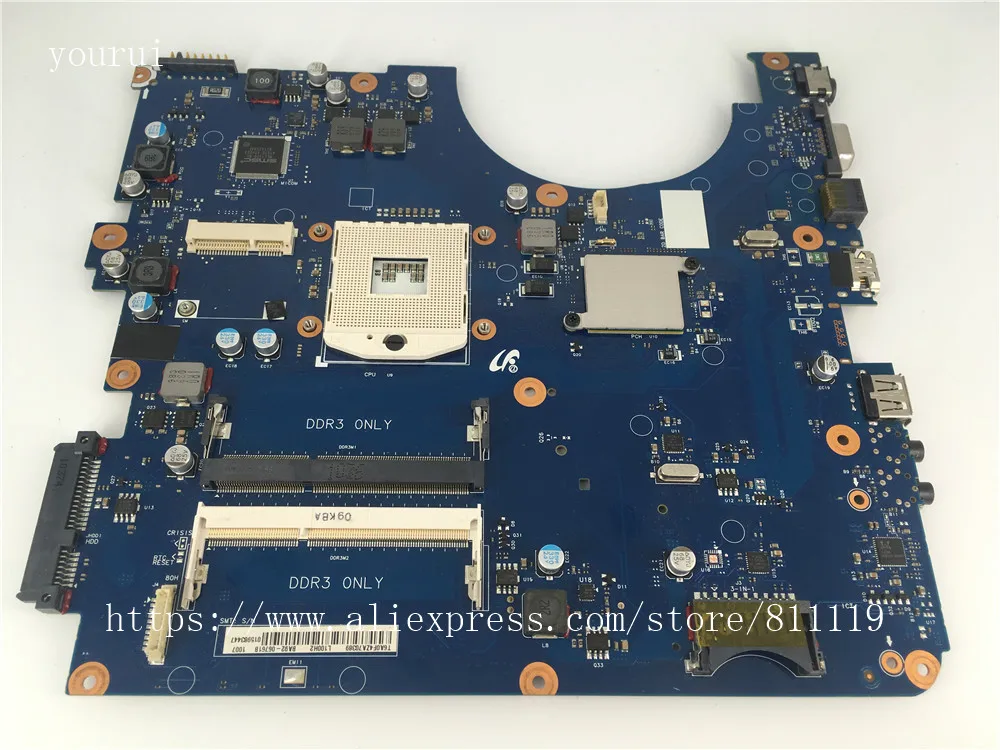 Оригинальная материнская плата yourui для Samsung NP-R580 R580 R540 BA92-06761A BA92-06761B BA92-06912A DDR3 Протестирована ОК
Оригинальная материнская плата yourui для Samsung NP-R580 R580 R540 BA92-06761A BA92-06761B BA92-06912A DDR3 Протестирована ОК