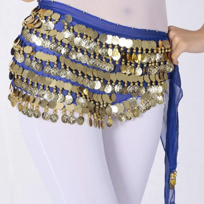Belly Dance Costume Indian Dance Sequin Lace Up Waist Chain Five Layer Practice Stage Performance Bellywear
Belly Dance Costume Indian Dance Sequin Lace Up Waist Chain Five Layer Practice Stage Performance Bellywear