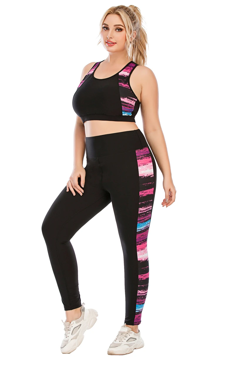 Women Plus Size 3XL Yoga Gym Fitness Suits Sportswear Sportsuits For Female Tracksuit Sport Running Sets Wear Yoga Leggings+Bra
Women Plus Size 3XL Yoga Gym Fitness Suits Sportswear Sportsuits For Female Tracksuit Sport Running Sets Wear Yoga Leggings+Bra