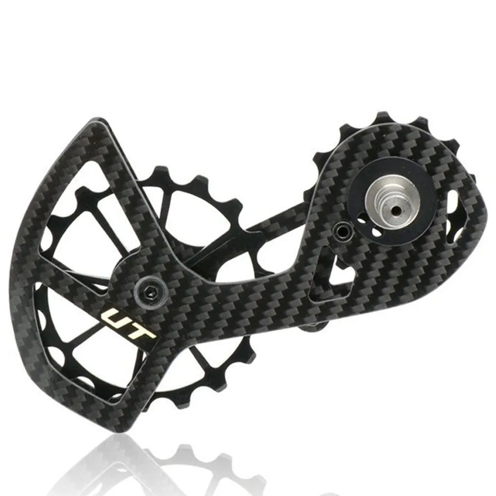 MTB Road Bike Carbon Fiber Ceramic Bearing Guide Wheel For R5800/7000/8000/9100/9150 Durable Bicycle Transmission 140*90
MTB Road Bike Carbon Fiber Ceramic Bearing Guide Wheel For R5800/7000/8000/9100/9150 Durable Bicycle Transmission 140*90