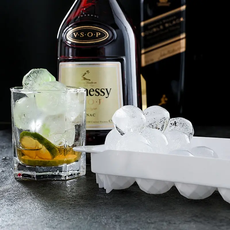 Rhombus Ice Ball Mold Safe PP Frozen Ice Cube Whiskey Ice Balls Mould Multi-Purpose Ice Tray Flexible Ice Maker Trays-Ice Maker
Rhombus Ice Ball Mold Safe PP Frozen Ice Cube Whiskey Ice Balls Mould Multi-Purpose Ice Tray Flexible Ice Maker Trays-Ice Maker