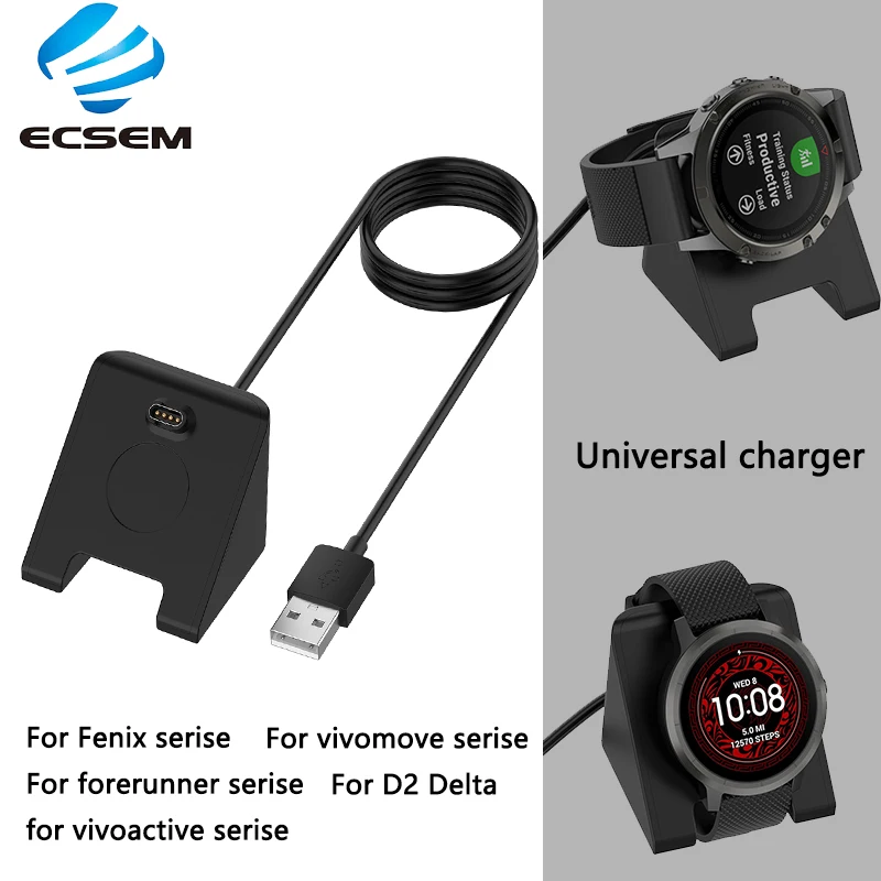 Зарядное устройство USB для Garmin Fenix 6 6X 5 5S 5X plus Forerunner 45, 245, 935, vivoactive 3
Зарядное устройство USB для Garmin Fenix 6 6X 5 5S 5X plus Forerunner 45, 245, 935, vivoactive 3