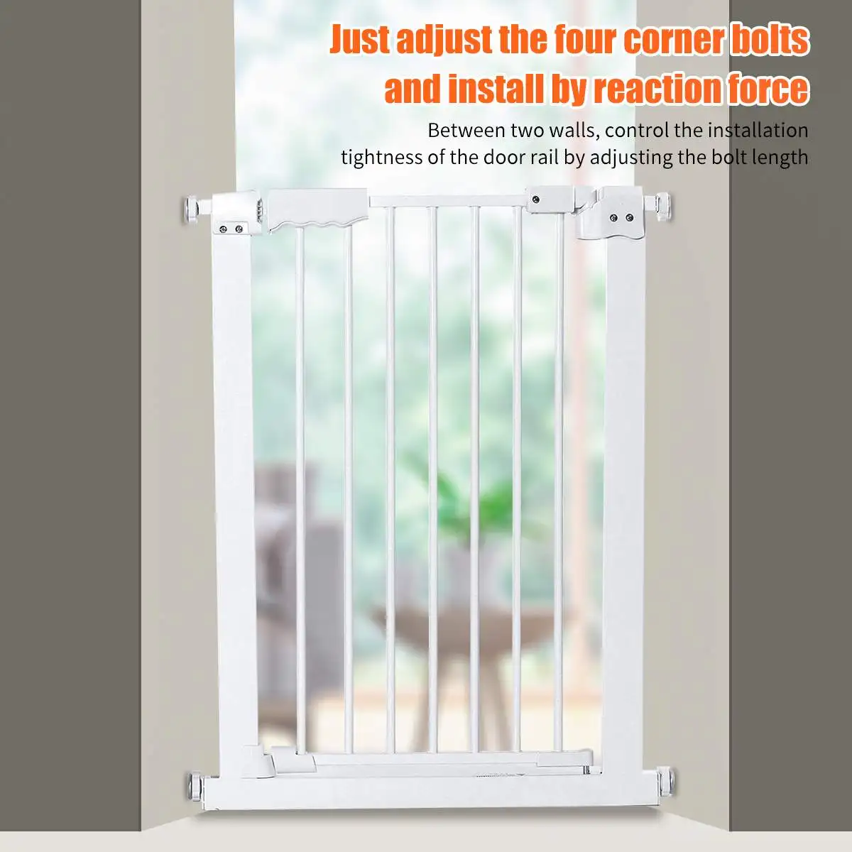Iron Baby Safety Gate Fence Child Stair Door Barrier User Friendly Design High Strength Material For Kids Protection 61-70.9cm
Iron Baby Safety Gate Fence Child Stair Door Barrier User Friendly Design High Strength Material For Kids Protection 61-70.9cm