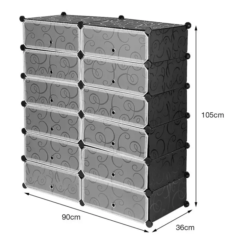 12 Cube Shoe Cabinet Simple Dustproof Shoe Rack Space-saving Hallway Entryway Shoe Organizer Closet Furniture Shoe Cabinet
12 Cube Shoe Cabinet Simple Dustproof Shoe Rack Space-saving Hallway Entryway Shoe Organizer Closet Furniture Shoe Cabinet