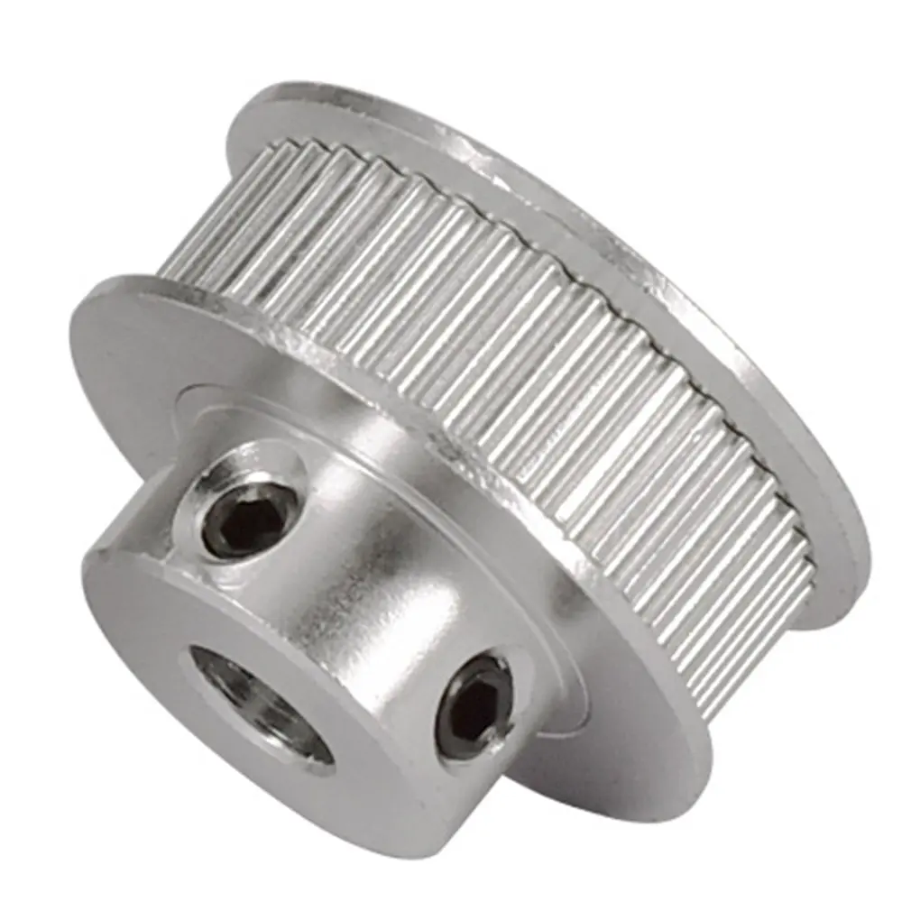 GT2 Aluminum Alloy Timing Belt Pulley With 60 Teeth 6.35MM Timing Belt Width For 3D Printer 6.35mm Wide Timing Belt 
GT2 Aluminum Alloy Timing Belt Pulley With 60 Teeth 6.35MM Timing Belt Width For 3D Printer 6.35mm Wide Timing Belt