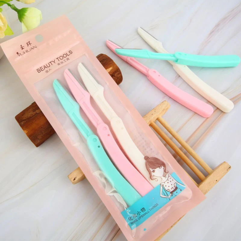 3PCS/Set Eyebrow Razor Trimmer Shaver Hair Remover Makeup Tools Facial Razor Face Bikini Hair Removers Women Beauty Makeup Tools
3PCS/Set Eyebrow Razor Trimmer Shaver Hair Remover Makeup Tools Facial Razor Face Bikini Hair Removers Women Beauty Makeup Tools