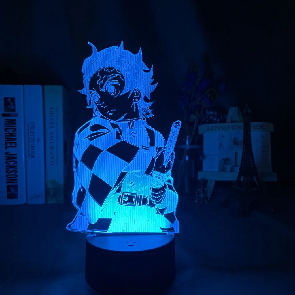 Kimetsu No Yaiba Tanjiro Kamado Figure 3d Night Lamp for Child Bedroom Decor Nightlight Kids Led Night Light Demon Slayer Gift
Kimetsu No Yaiba Tanjiro Kamado Figure 3d Night Lamp for Child Bedroom Decor Nightlight Kids Led Night Light Demon Slayer Gift