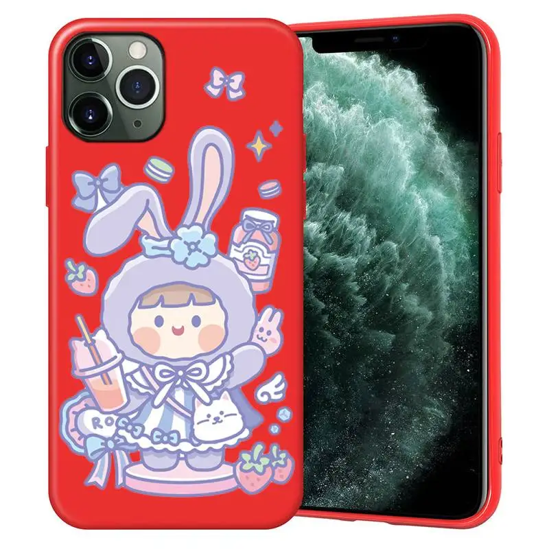 Trendy Funny GirlS Phone Case For Iphone X Case Pure Red Soft Silicone Phone Case For SE&11 Pro Max
Trendy Funny GirlS Phone Case For Iphone X Case Pure Red Soft Silicone Phone Case For SE&11 Pro Max