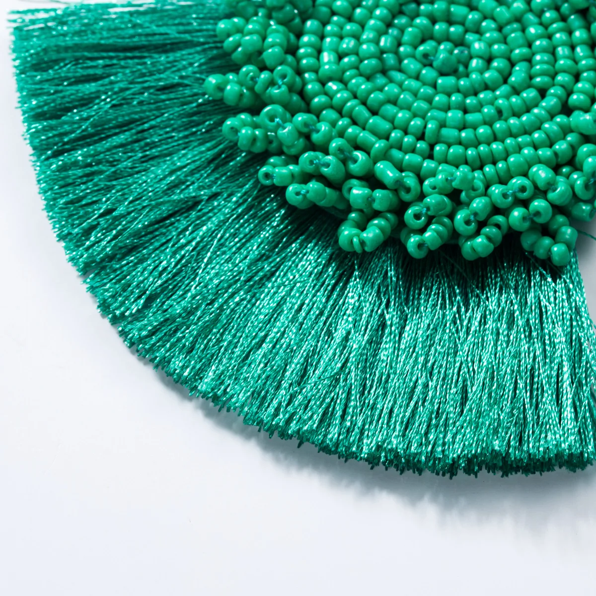 New Bohemian Multilayer Round Rice Bead Tassel Big Earrings For Women Retro Fashion Fan Shape Trend Temperament Female Earrings
New Bohemian Multilayer Round Rice Bead Tassel Big Earrings For Women Retro Fashion Fan Shape Trend Temperament Female Earrings