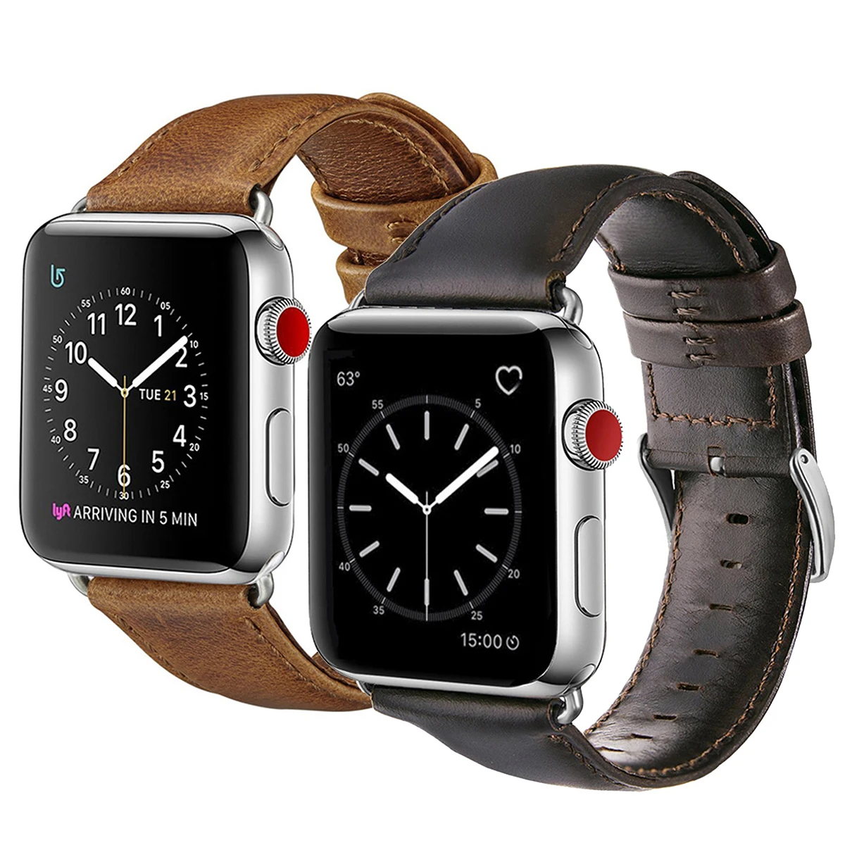 SOONHUA Watch Strap Leather Straps Replacement Wristband Watch Band For IWatch 44mm 40mm Watch Accessories
SOONHUA Watch Strap Leather Straps Replacement Wristband Watch Band For IWatch 44mm 40mm Watch Accessories