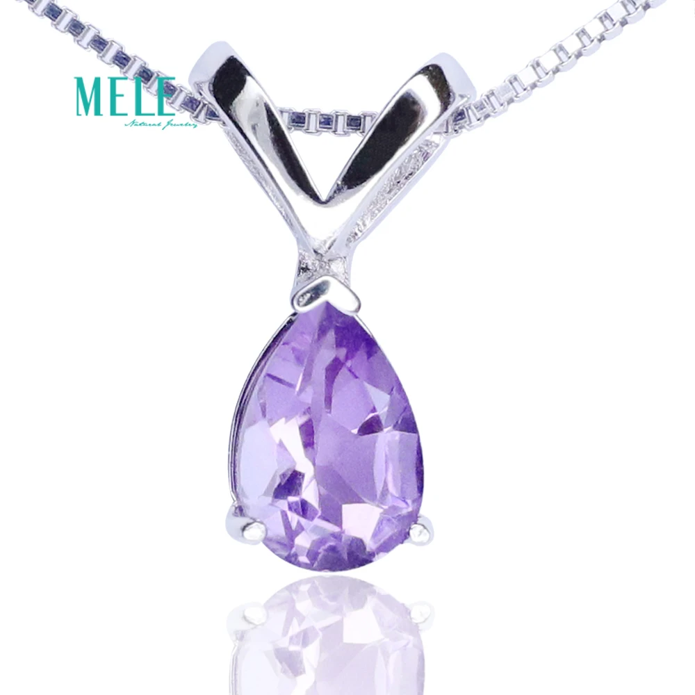 Natural amethyst crystal pendant necklaces pendants pendant drop ornaments Water drop shape 6*9mm
Natural amethyst crystal pendant necklaces pendants pendant drop ornaments Water drop shape 6*9mm