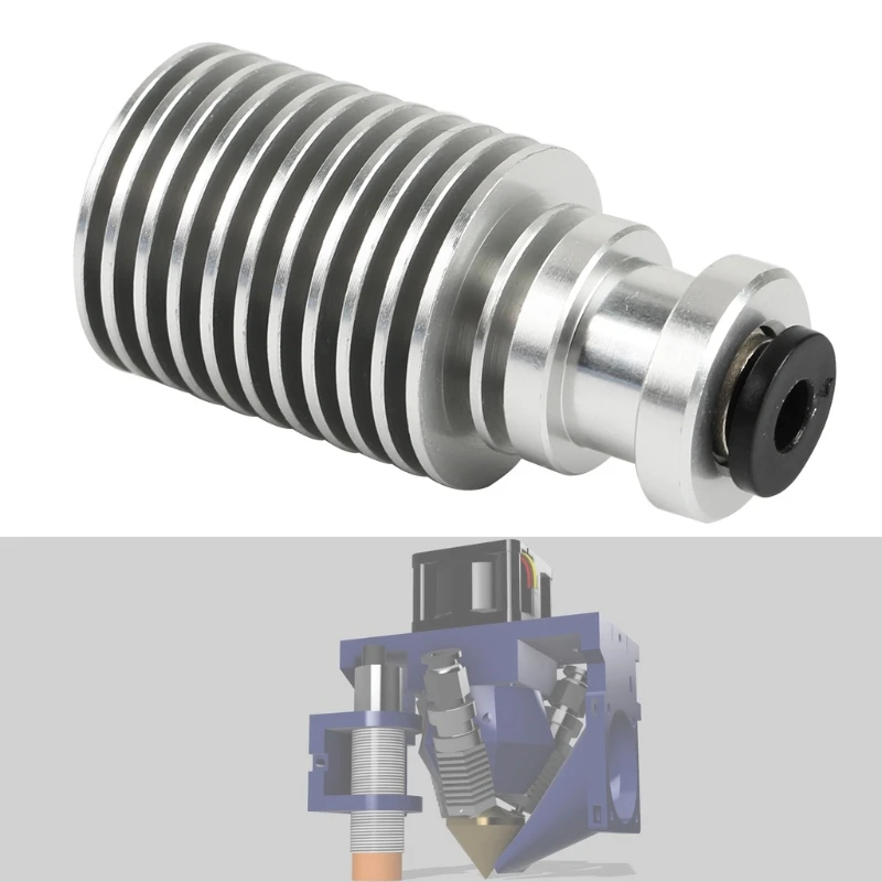 Upgrade Heatsink Extruder Radiator for mk3 Hotend Remote 1.75MM With Collet Clip For Prusa I3 MK3 3D Printer
Upgrade Heatsink Extruder Radiator for mk3 Hotend Remote 1.75MM With Collet Clip For Prusa I3 MK3 3D Printer