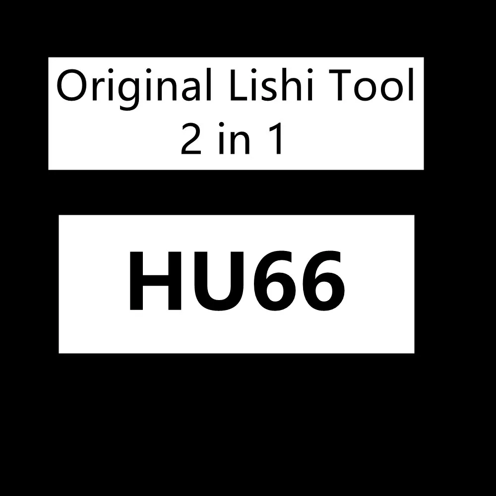 

Lishi 2 in 1 Decoder HU66 Car Key Reader Tools Locksmith Tool Works With Condor XC-Mini Plus Dolphin XP005 All Key Lost Tool