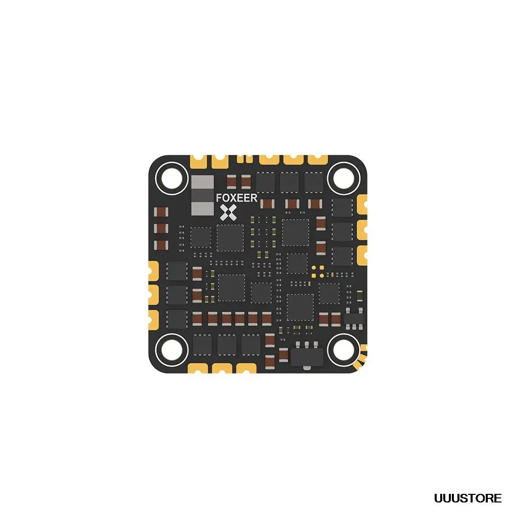 FOXEER Reaper AIO MPU6000 OSD 16M BlackBox F745 Контроллер полета BLHELIS 45A 4 в 1 ESC 2-6S 25.5X25.5mm для FPV Cinewhoop дрона
FOXEER Reaper AIO MPU6000 OSD 16M BlackBox F745 Контроллер полета BLHELIS 45A 4 в 1 ESC 2-6S 25.5X25.5mm для FPV Cinewhoop дрона