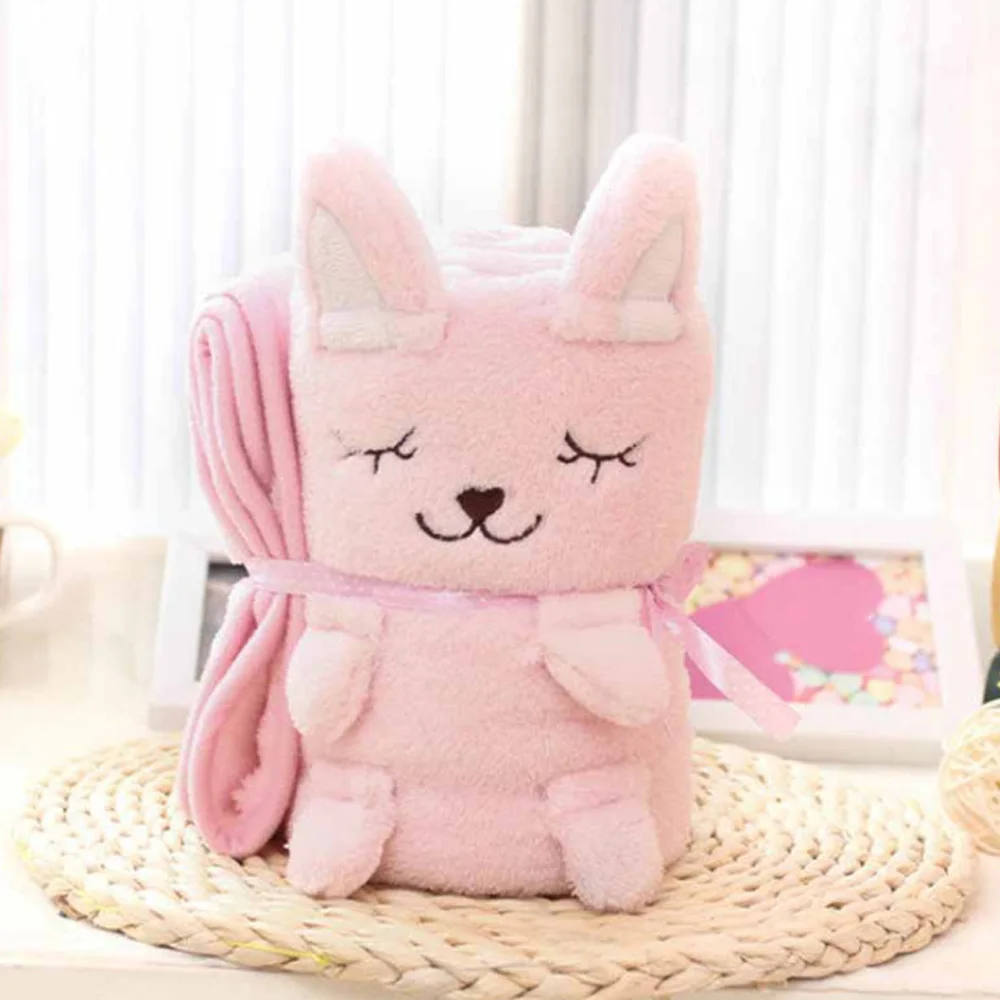 Home Cute Cartoon Flannel Blanket Comfortable Portable Travel Blanket Summer Nap Air Conditioning Quilt Airplane Blanket
Home Cute Cartoon Flannel Blanket Comfortable Portable Travel Blanket Summer Nap Air Conditioning Quilt Airplane Blanket