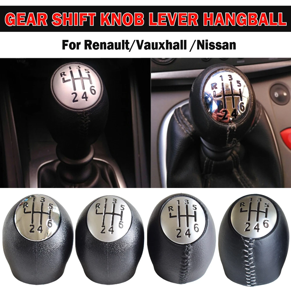 6 Speed Gear Shift Knob Lever Shifter Gear Stick Handball For Renault Megane/Scenic/Laguna/Espace For Vauxhall/Opel Movano 
6 Speed Gear Shift Knob Lever Shifter Gear Stick Handball For Renault Megane/Scenic/Laguna/Espace For Vauxhall/Opel Movano