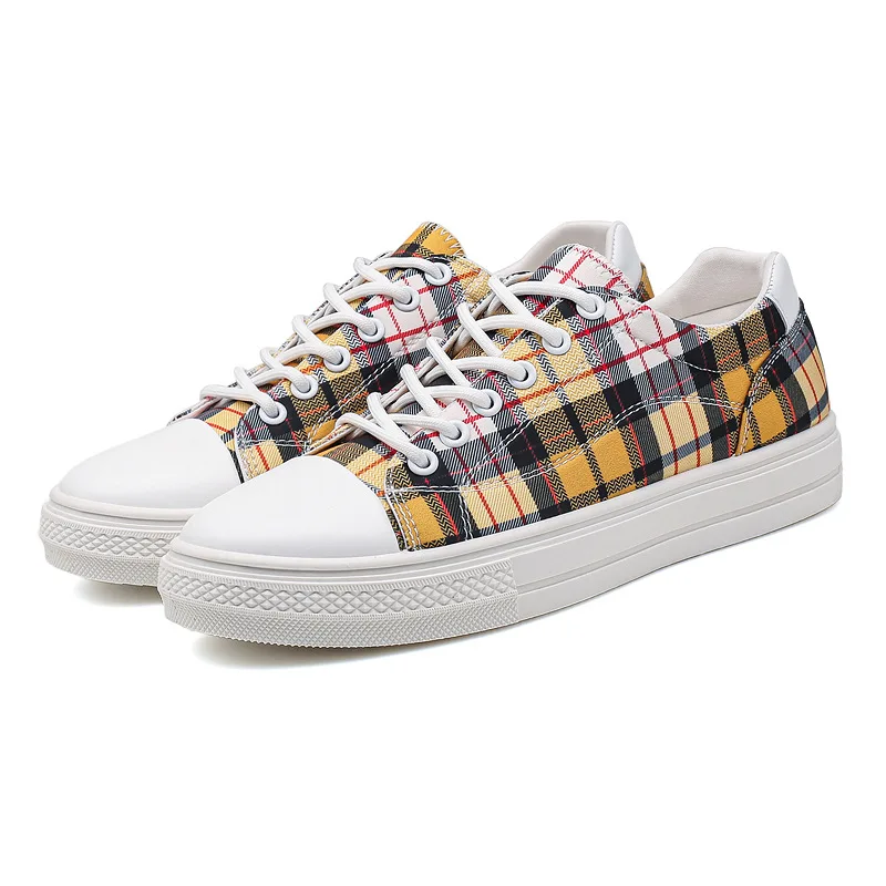 KIANII Girls Casual Lace-Up Shoes 2021 Summer Fashion Gingham Flat Low-Top Shoes 39-44size Street Trend Canvas Shoes For Boys
KIANII Girls Casual Lace-Up Shoes 2021 Summer Fashion Gingham Flat Low-Top Shoes 39-44size Street Trend Canvas Shoes For Boys