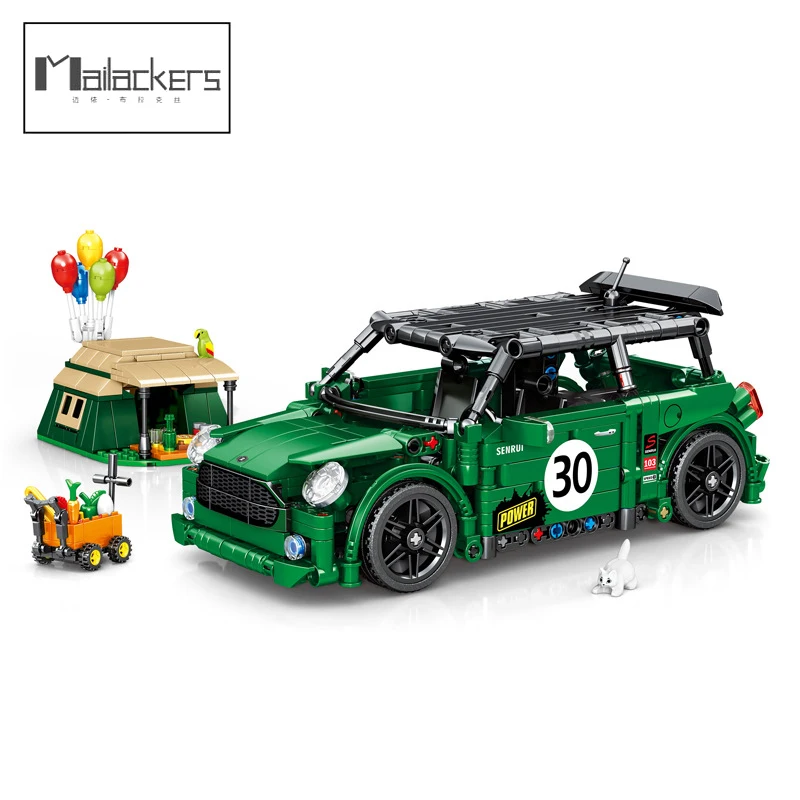 Mailackers Green WRC City Speed Champions Sports Car Model Building Blocks Technical Car Classic Vehicle Construction Block Toys
Mailackers Green WRC City Speed Champions Sports Car Model Building Blocks Technical Car Classic Vehicle Construction Block Toys