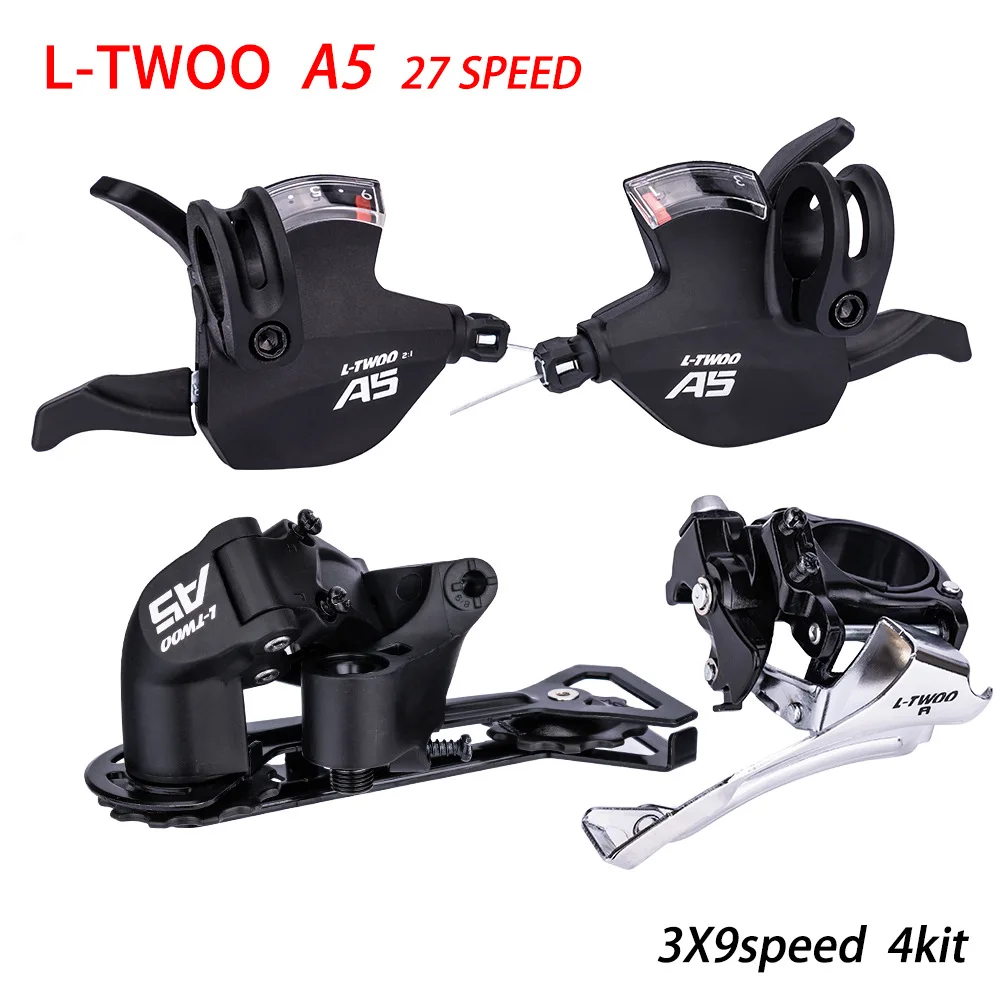 LTWOO 3x9 Speed Transmision Derailleur Groupset 4 Kits Bicycle Parts Desviador Trasero Cambio Bicicleta Vtt Passador De Marcha
LTWOO 3x9 Speed Transmision Derailleur Groupset 4 Kits Bicycle Parts Desviador Trasero Cambio Bicicleta Vtt Passador De Marcha