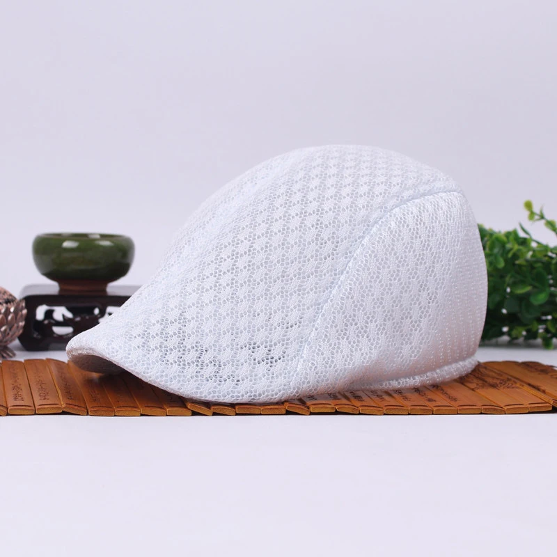Summer Casual Beret Hat Unisex Mesh Flat Caps Newsboy Style adjustablr Fashion Breathable Summer Hat for Women Men Caps
Summer Casual Beret Hat Unisex Mesh Flat Caps Newsboy Style adjustablr Fashion Breathable Summer Hat for Women Men Caps