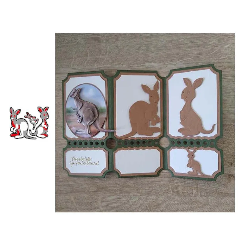 Three kangaroo cutting knife die metal cutting scrapbook process card die manual carbon steel die
Three kangaroo cutting knife die metal cutting scrapbook process card die manual carbon steel die