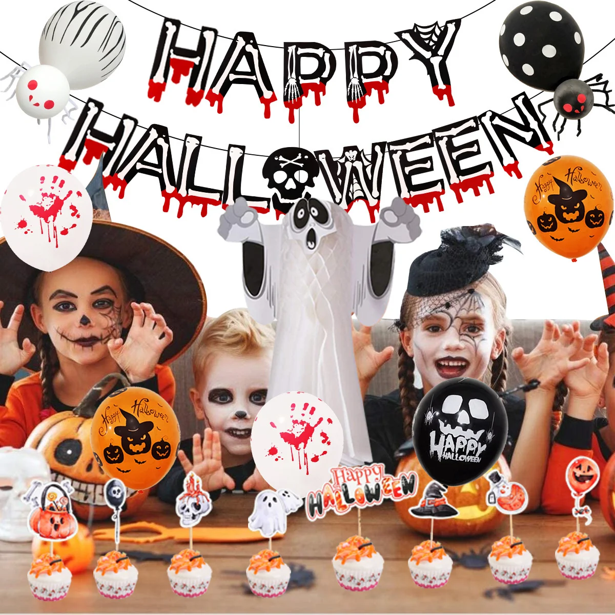 Фотографический баннер, украшение для вечерние НКИ на Хэллоуин
Фотографический баннер, украшение для вечерние НКИ на Хэллоуин