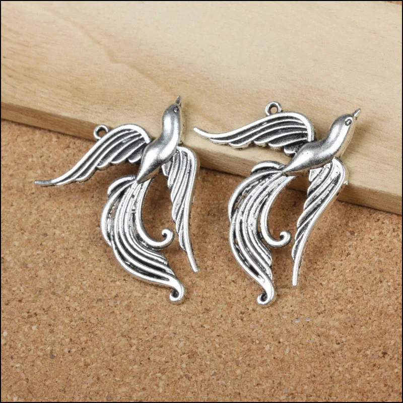 Подвески в виде птиц, серебристые, винтажные, 49 х 44 х 4 мм, 20 шт./лот
Подвески в виде птиц, серебристые, винтажные, 49 х 44 х 4 мм, 20 шт./лот