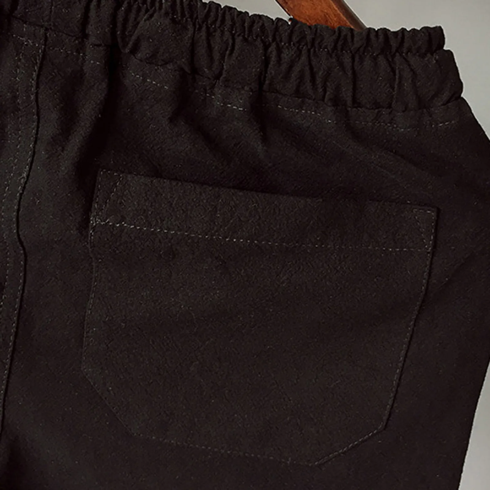 Summer Fashion Men's Shorts Solid Color Mid Waist Leisure Flax Large Size Loose Belt Drawstring Beach Shorts Men's Clothing
Summer Fashion Men's Shorts Solid Color Mid Waist Leisure Flax Large Size Loose Belt Drawstring Beach Shorts Men's Clothing