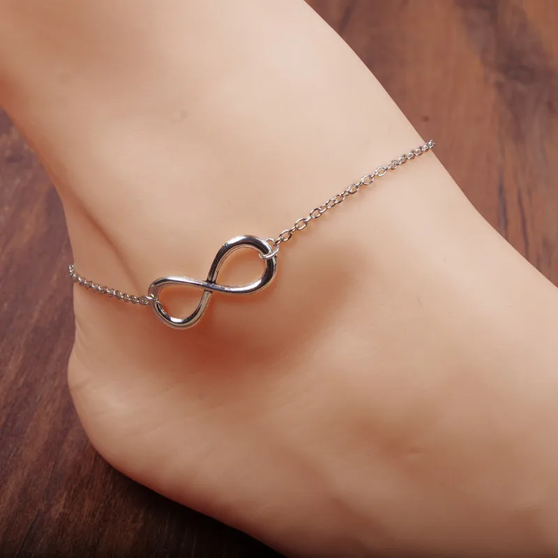Rose Gold Anklet Bow-Knot Shaped Anklet Ladies Beach Anklet Simple Fashion Lucky 8 Word Chain
Rose Gold Anklet Bow-Knot Shaped Anklet Ladies Beach Anklet Simple Fashion Lucky 8 Word Chain