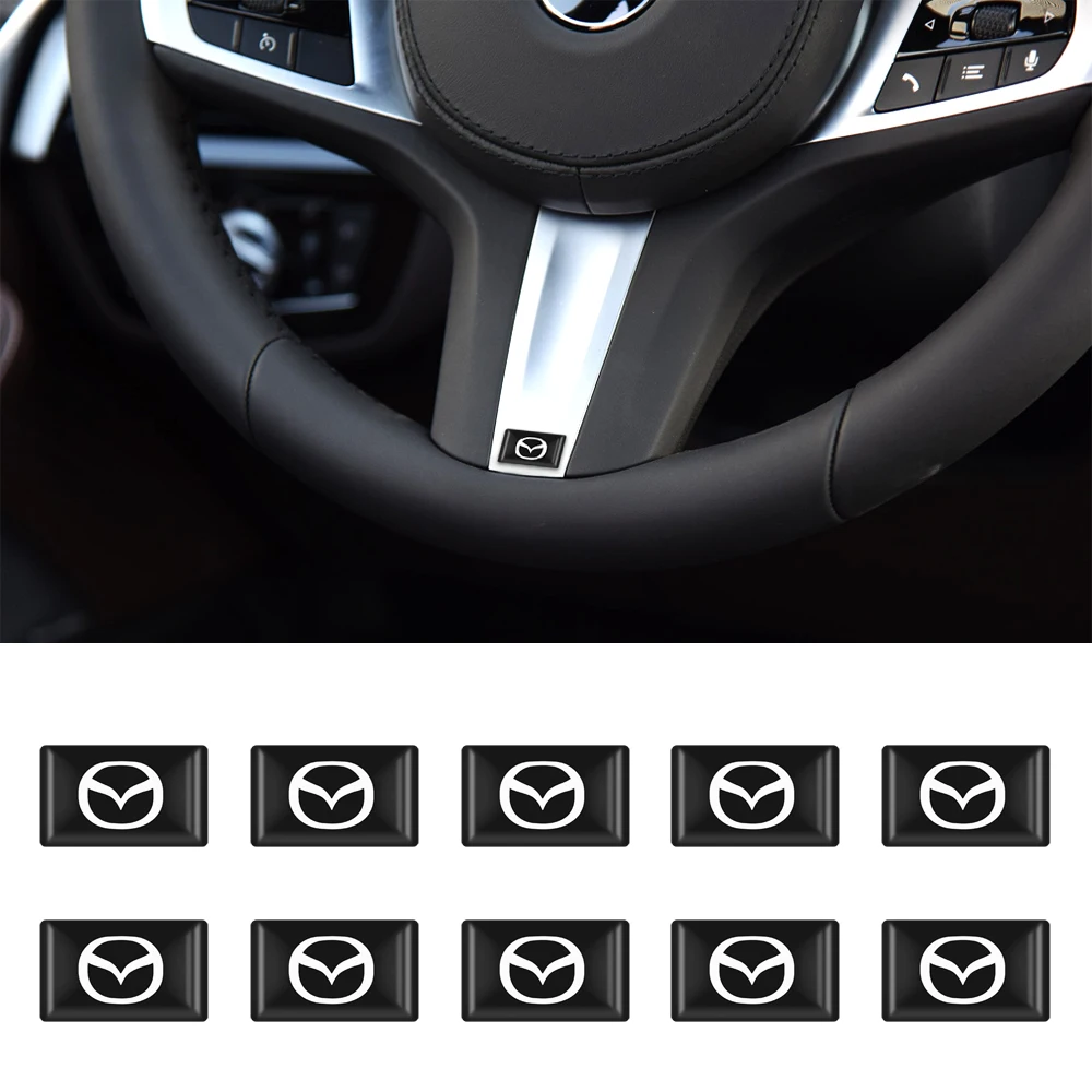 10 шт. Декоративные Значки для Mazda 2 3 5 6 M5 | Автомобили и мотоциклы