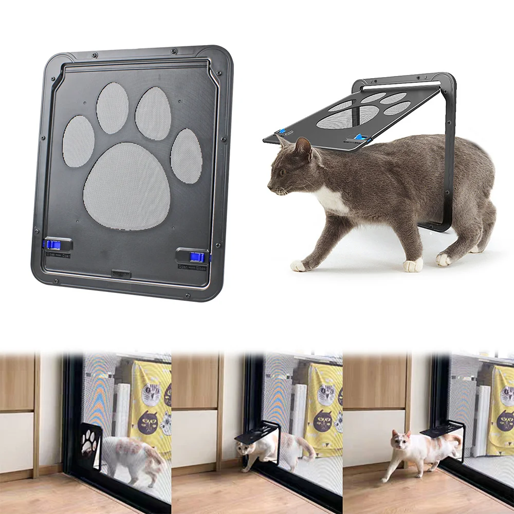 Pet Door Safe Lockable Screen Outdoor Dogs Cats Window Gate Security Flap Gates Pet Tunnel Dog Fence Access Dog Door Cat Flap
Pet Door Safe Lockable Screen Outdoor Dogs Cats Window Gate Security Flap Gates Pet Tunnel Dog Fence Access Dog Door Cat Flap