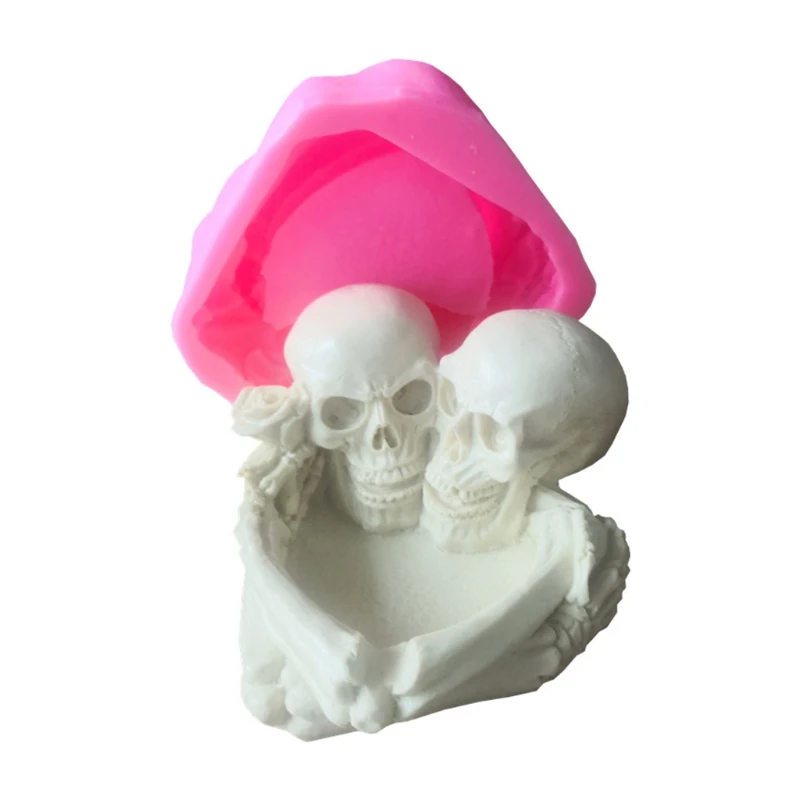 DIY Resin Mold Suitable for Jewelry Silicone Resin Molds Including Couple Skull-shaped Ashtray Silicone Mold for Men T21F
DIY Resin Mold Suitable for Jewelry Silicone Resin Molds Including Couple Skull-shaped Ashtray Silicone Mold for Men T21F