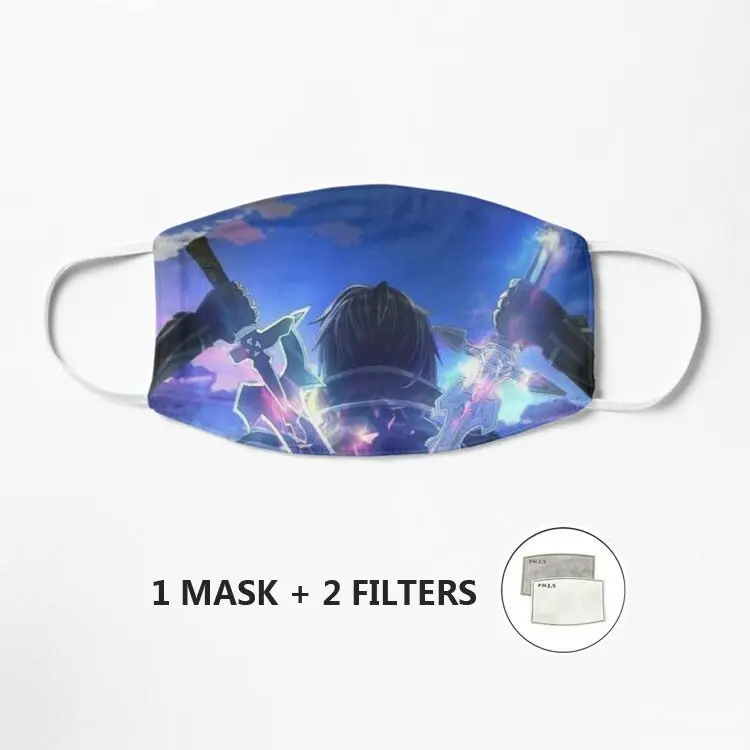 Sword Art Online Mask Mask Face Mask Reusable Filter Pad Pollution Activated Carbon kids adult Mask
Sword Art Online Mask Mask Face Mask Reusable Filter Pad Pollution Activated Carbon kids adult Mask