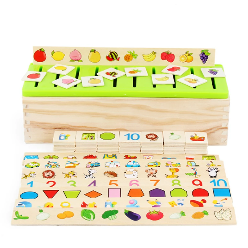Kids Montessori Early Educational Learn Toy Mathematical Knowledge Classification Cognitive Matching Wood Box Gifts For Children
Kids Montessori Early Educational Learn Toy Mathematical Knowledge Classification Cognitive Matching Wood Box Gifts For Children