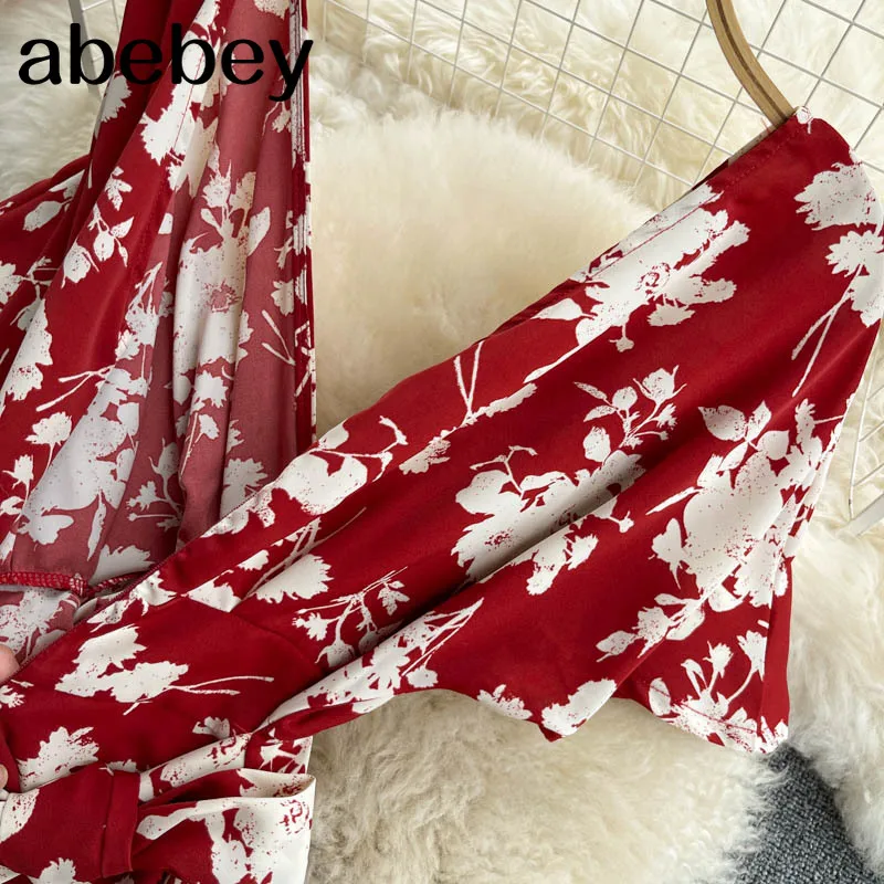 Women Print Rompers Korean V Neck Backless Puff Sleeve Jumpsuits 2021 Summer Chic Wide Leg Rompers
Women Print Rompers Korean V Neck Backless Puff Sleeve Jumpsuits 2021 Summer Chic Wide Leg Rompers