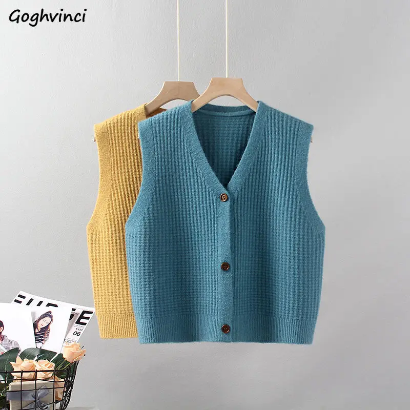 Женский винтажный вязаный жилет, простой Универсальный свитер 7 цветов в стиле преппи с V-образным вырезом, свободная Осенняя японская верси...
Женский винтажный вязаный жилет, простой Универсальный свитер 7 цветов в стиле преппи с V-образным вырезом, свободная Осенняя японская верси...