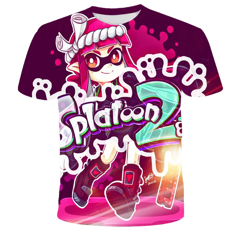 Kids T-Shirt Splatoon 3D Printed Game Tee for Boys Girls Children Cute Clothes Child Cool Summer Short Sleeve Tops Clothing 2021
Kids T-Shirt Splatoon 3D Printed Game Tee for Boys Girls Children Cute Clothes Child Cool Summer Short Sleeve Tops Clothing 2021