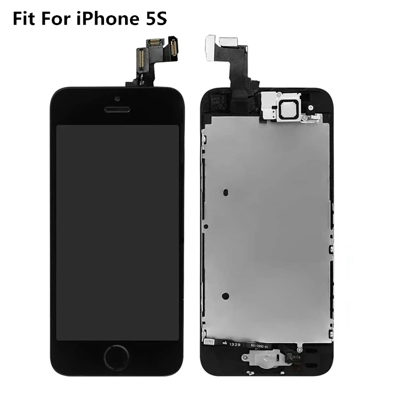 Для iPhone 5S SE ЖК-дисплей сенсорный дигитайзер полная сборка высокая копия 5C