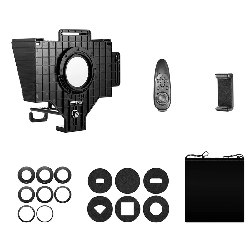 Portable Teleprompter with Remote Control, Suitable for iPad, Camera, Video Recording, Smartphone Teleprompter Devices
Portable Teleprompter with Remote Control, Suitable for iPad, Camera, Video Recording, Smartphone Teleprompter Devices