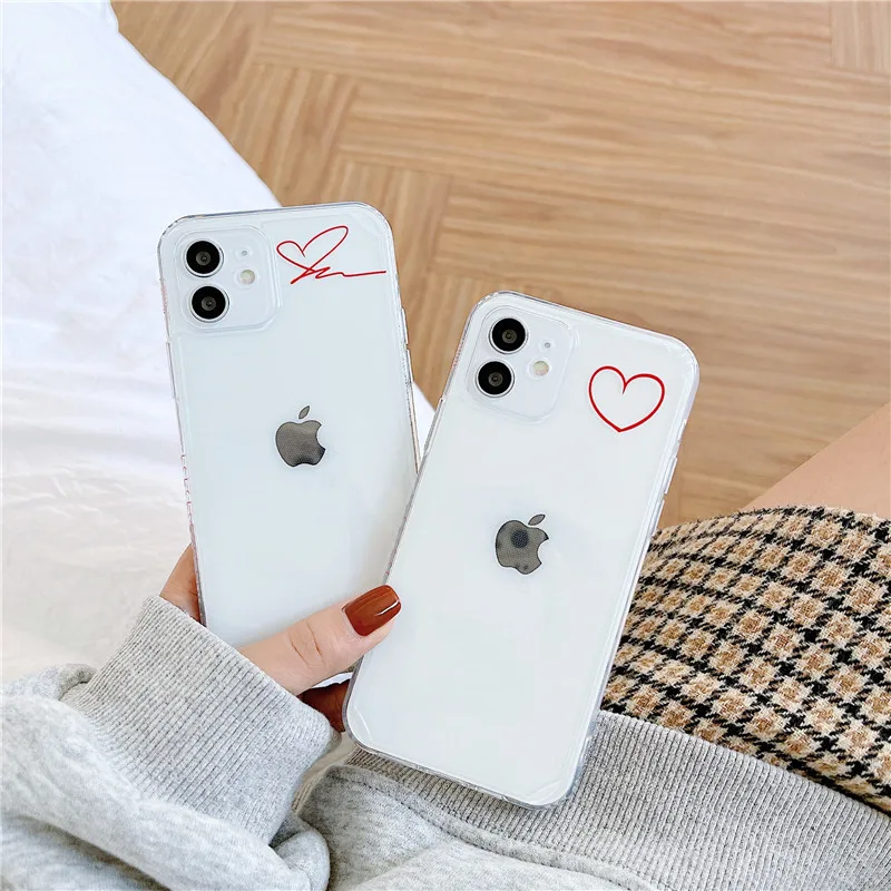 Fashion Heart Shape Phone Cases For iPhone 12 Mini 11 Pro XS MAX X XR 7 8 Plus SE 2020 Clear Frame Print Soft Tpu Back Cover
Fashion Heart Shape Phone Cases For iPhone 12 Mini 11 Pro XS MAX X XR 7 8 Plus SE 2020 Clear Frame Print Soft Tpu Back Cover