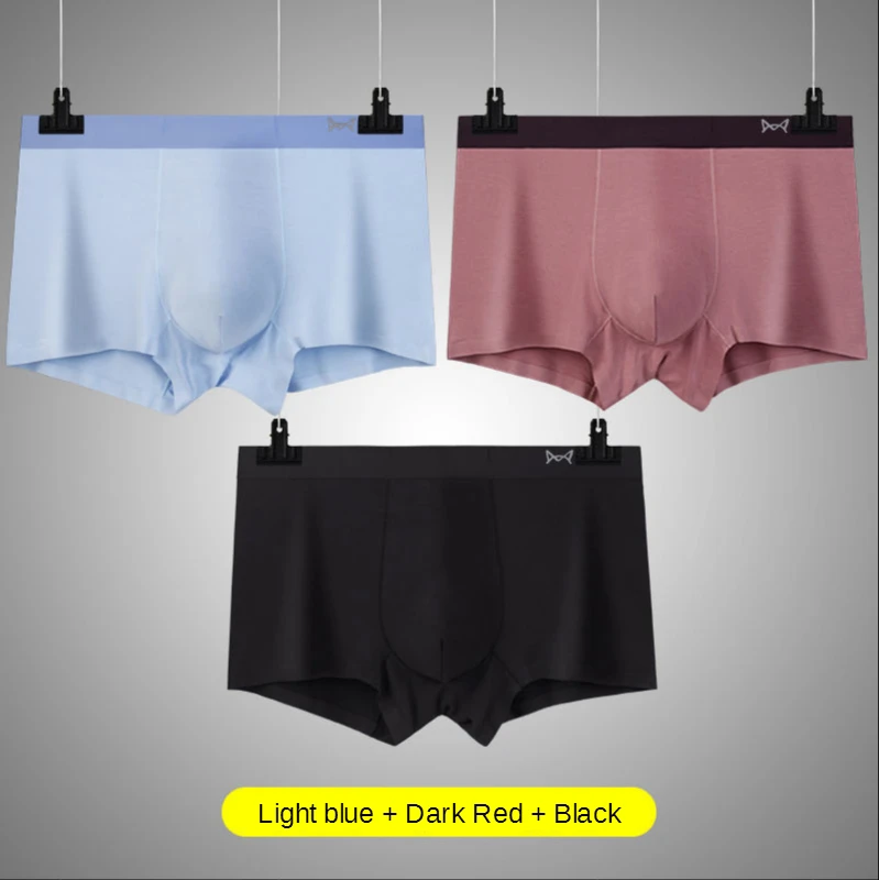 New Arrival MiiOW Men's Underwear Men's Seamless Modal Graphene Antibacterial Boxers Breathable Boxer Shorts
New Arrival MiiOW Men's Underwear Men's Seamless Modal Graphene Antibacterial Boxers Breathable Boxer Shorts