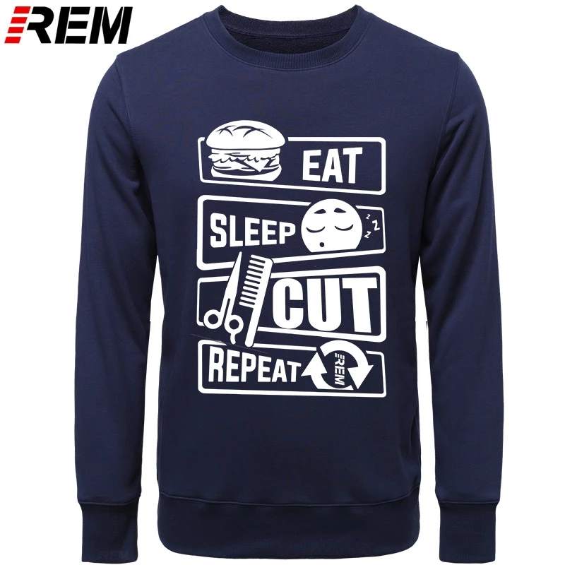 REM Mens New Printing Eatsleeptee Men's Eat Sleep Cut Hair Barber Hoodies, Sweatshirts
REM Mens New Printing Eatsleeptee Men's Eat Sleep Cut Hair Barber Hoodies, Sweatshirts