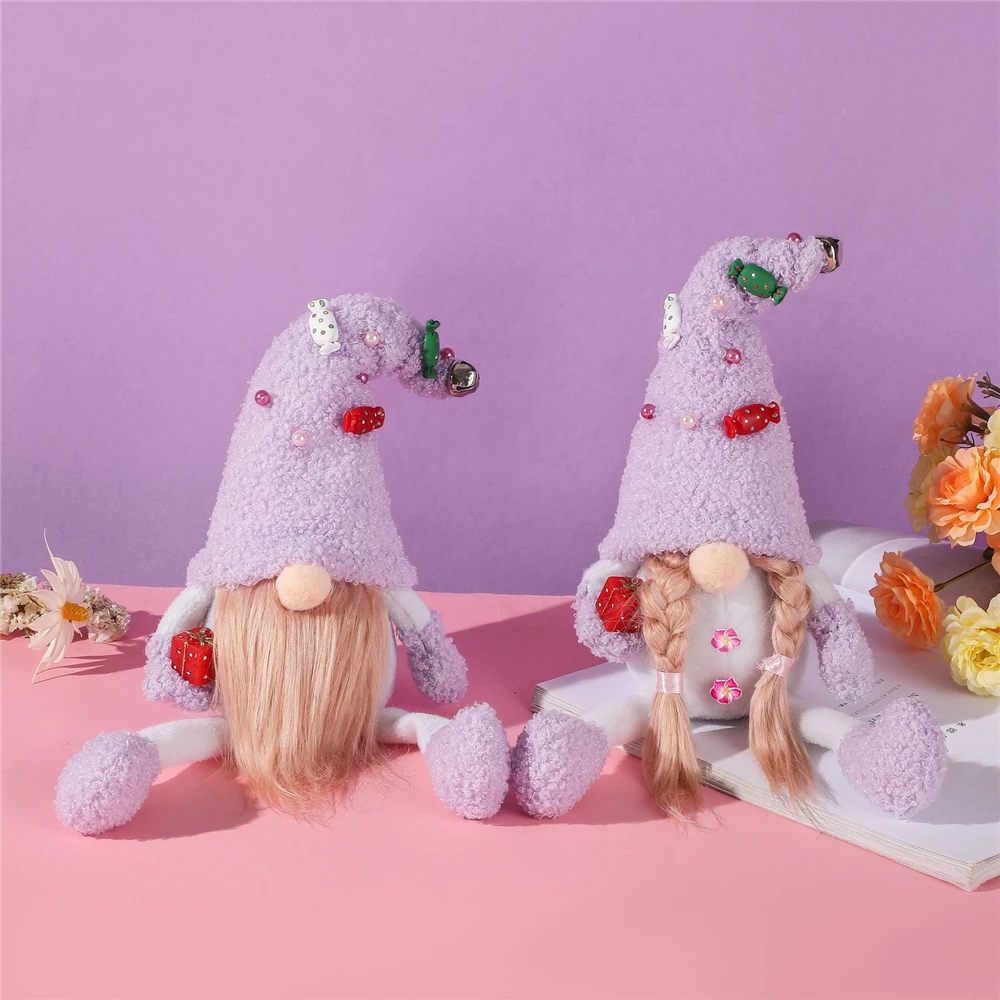 Creative Christmas Purple Hang Small Doll Pendant Ornaments Home Decor Bar Party Decoration Props
Creative Christmas Purple Hang Small Doll Pendant Ornaments Home Decor Bar Party Decoration Props