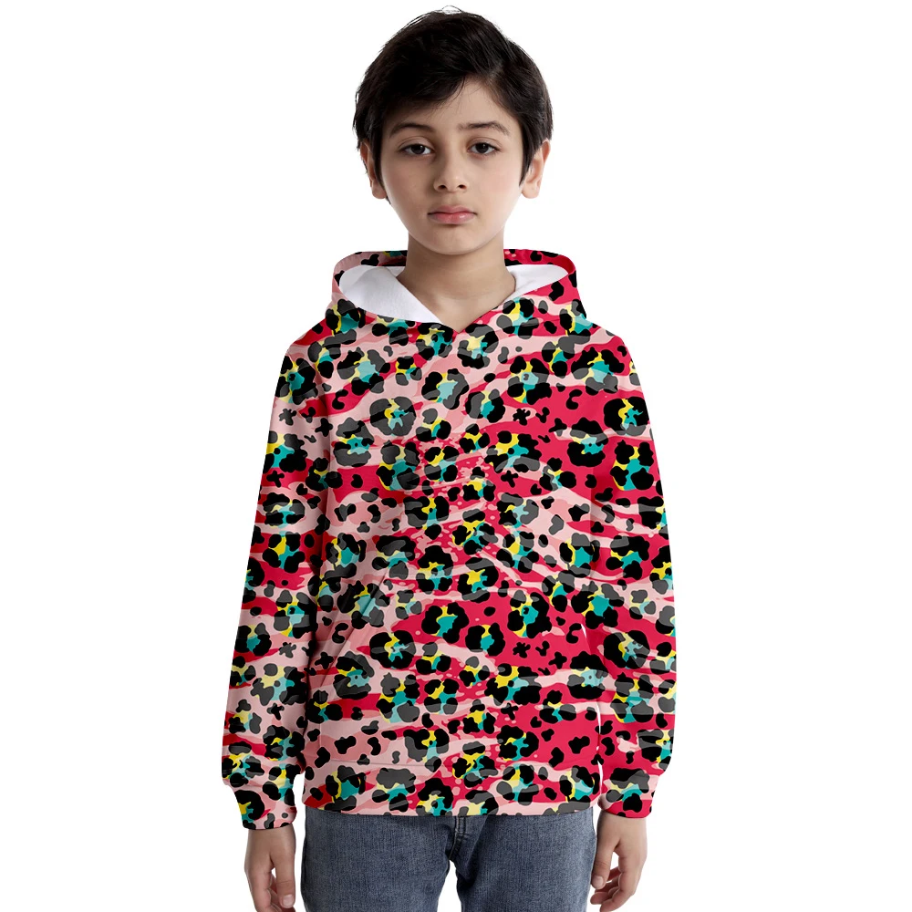 2021 Leopard Print Kids Hoodie Classic Leopard Design Kawaii Hoodies Boys and Girls 3D Kawaii Clothes
2021 Leopard Print Kids Hoodie Classic Leopard Design Kawaii Hoodies Boys and Girls 3D Kawaii Clothes
