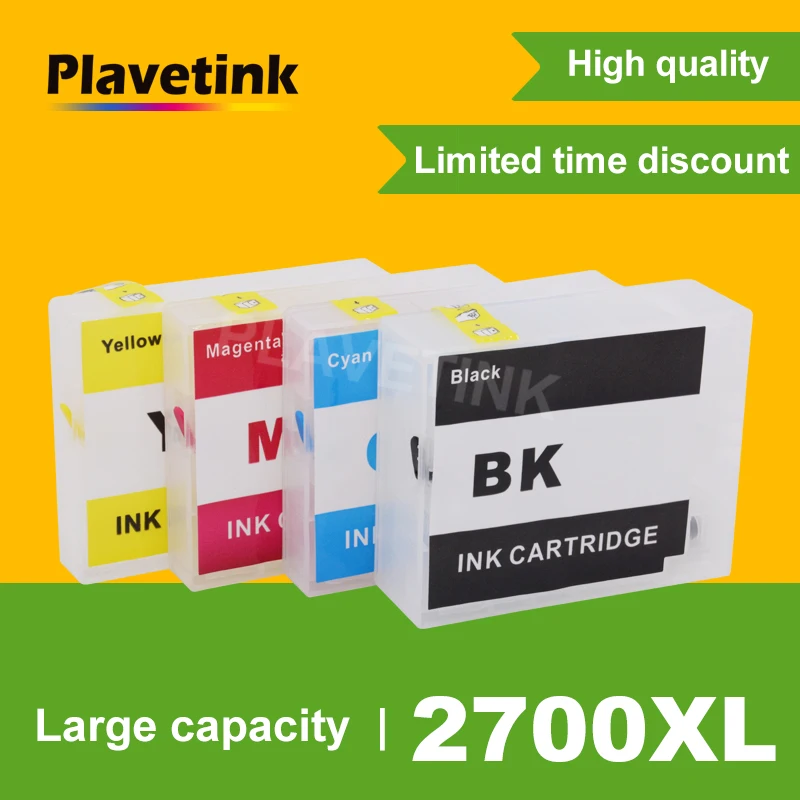 Plavetink PGI-2700 XL Cartridge For Canon PGI 2700 XL Printer Cartridges Work For Canon MAXIFY IB4070 iB4170 MB5070 Printer
Plavetink PGI-2700 XL Cartridge For Canon PGI 2700 XL Printer Cartridges Work For Canon MAXIFY IB4070 iB4170 MB5070 Printer