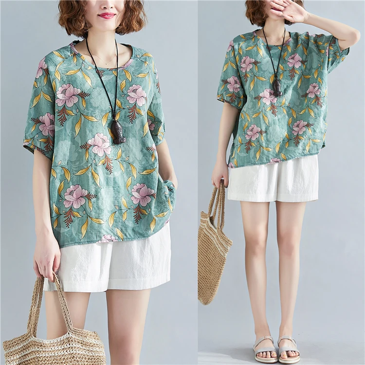 Good Quality Women Clothing Latest Blusas Feminina Spring Summer Style 2022 Korean Top Loose Cotton Linen T-Shirts Female A5943
Good Quality Women Clothing Latest Blusas Feminina Spring Summer Style 2022 Korean Top Loose Cotton Linen T-Shirts Female A5943