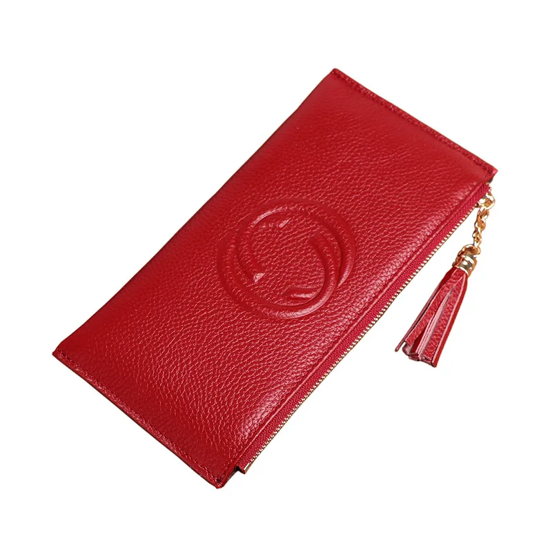 2021 Luxury Genuine Leather Cute Wallet Lady Long Zipper Tassel Key Coin Purse Student Wallet Card Holder Clutch Cowhide Wallets
2021 Luxury Genuine Leather Cute Wallet Lady Long Zipper Tassel Key Coin Purse Student Wallet Card Holder Clutch Cowhide Wallets