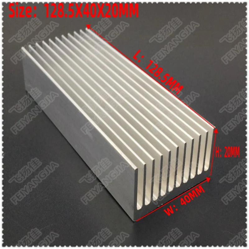 2 pieces 128.5x40x20MM dense tooth type radiator aluminum radiator/fan radiator chip radiator
2 pieces 128.5x40x20MM dense tooth type radiator aluminum radiator/fan radiator chip radiator