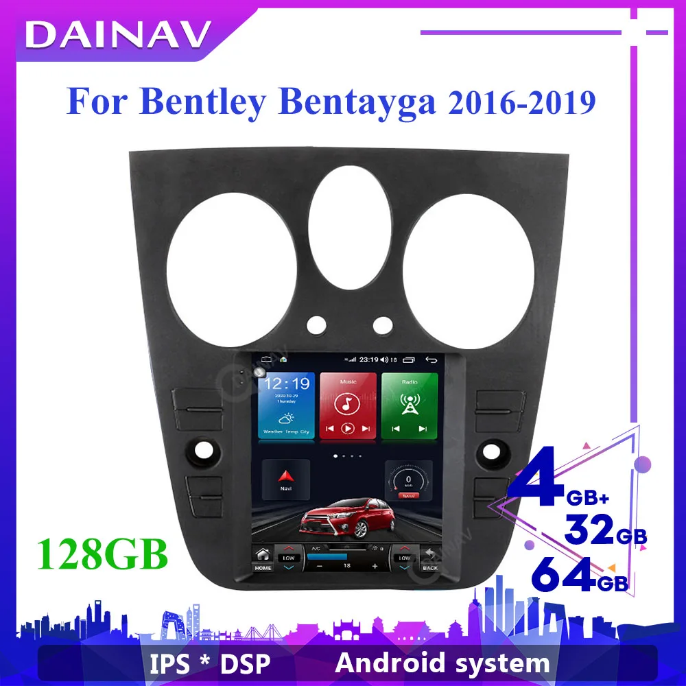 128GB Vertical Touch Screen Car Multimedia Player GPS Navigation Head Unit For Bentley Bentayga 2016-2019 Car Stereo Radio
128GB Vertical Touch Screen Car Multimedia Player GPS Navigation Head Unit For Bentley Bentayga 2016-2019 Car Stereo Radio